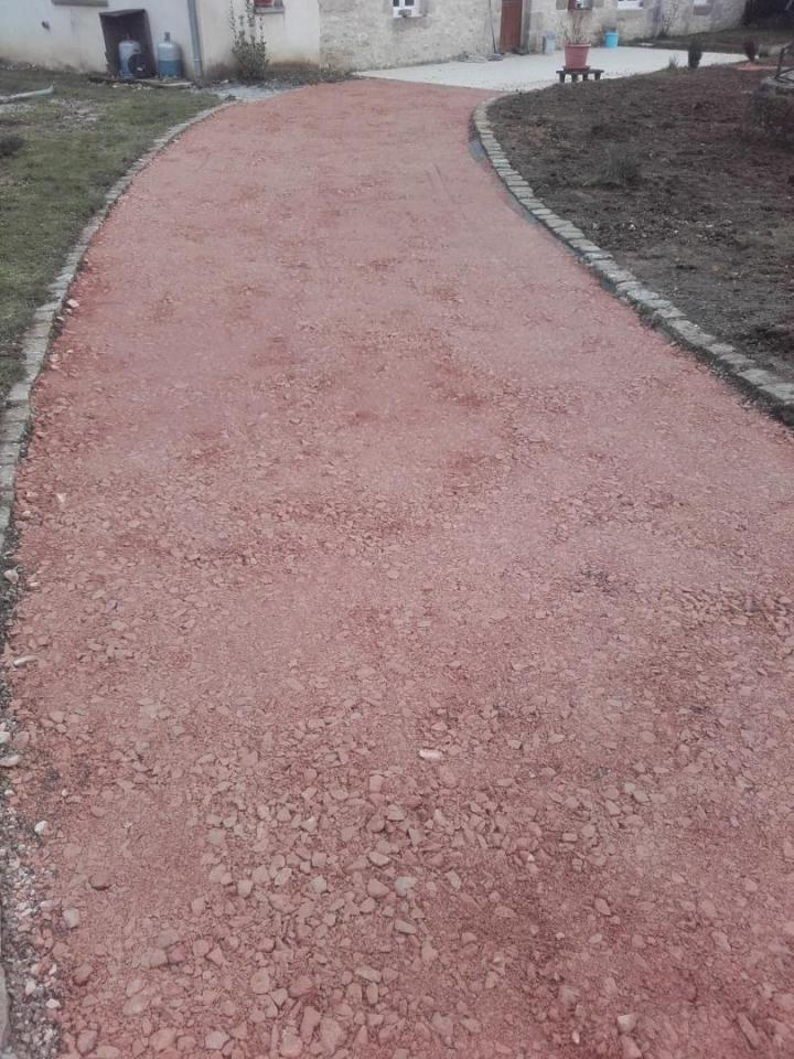 Travaux d'aménagement paysager à L'Aigle