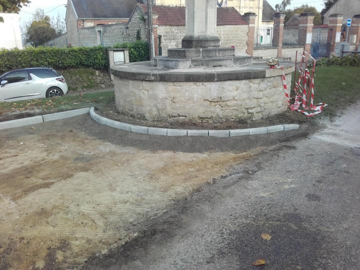 Revêtement en enrobé à L'Aigle