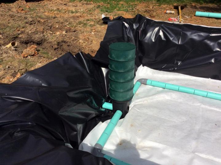 Travaux de drainage à L'Aigle