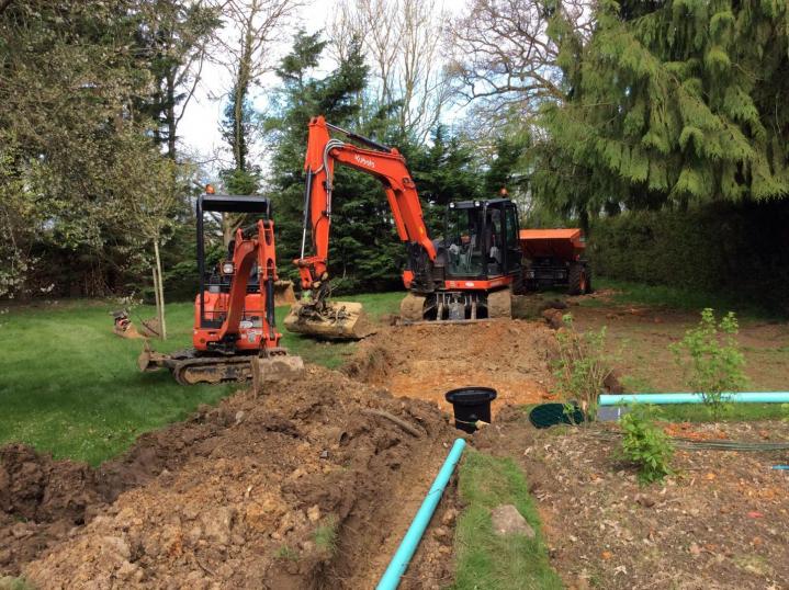 Travaux d'épuration à L'Aigle