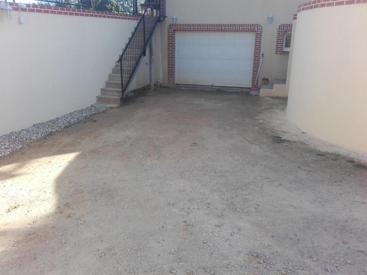 Pose d'enrobés à L'Aigle