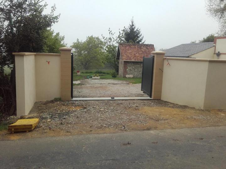 Travaux d'aménagement extérieur à L'Aigle
